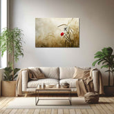 Abstract canvas painting wall décor Minimalist Floral landscape colorful